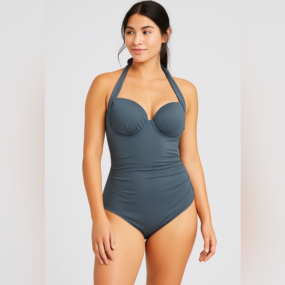 Victoria’s‎ Secret Halter One Piece Swimsuit - Size 8 Cup Size D New!